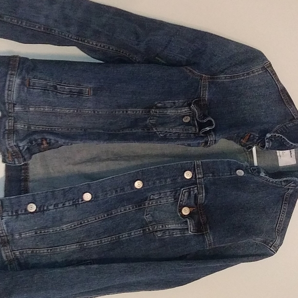 Old Navy Blue Jean Jacket - Picture 2 of 6